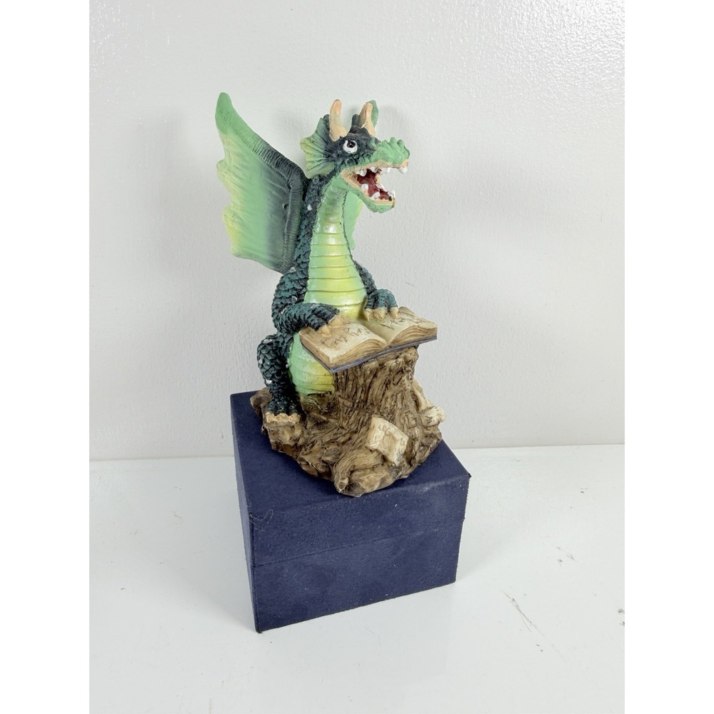 K's Collection Mystic and Magic - Green Dragon With Book 5"